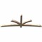 Ekena Millwork Davenport Smooth Timber Gable Bracket, Douglas Fir, 96"W x 36"H x 3 1/2"D x 3 1/2"F, 9/12 Pitch GBW096X36X0404DAV00SDF - alternate 4
